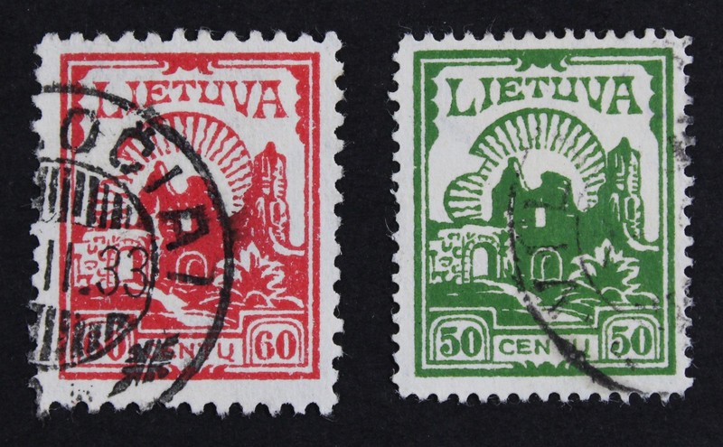 CKStamps: Lithuania Stamps Collection Scott#208-209 Used