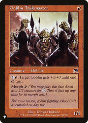 Goblin Taskmaster 210/350 The List