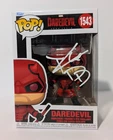 Charlie Cox Signed Daredevil Funko Pop #1543 Autograph Born Again Inscribed "DD"
