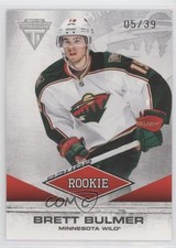 2011-12 Panini Titanium Rookie Draft Position Number 5/39 Brett Bulmer #183 l3b