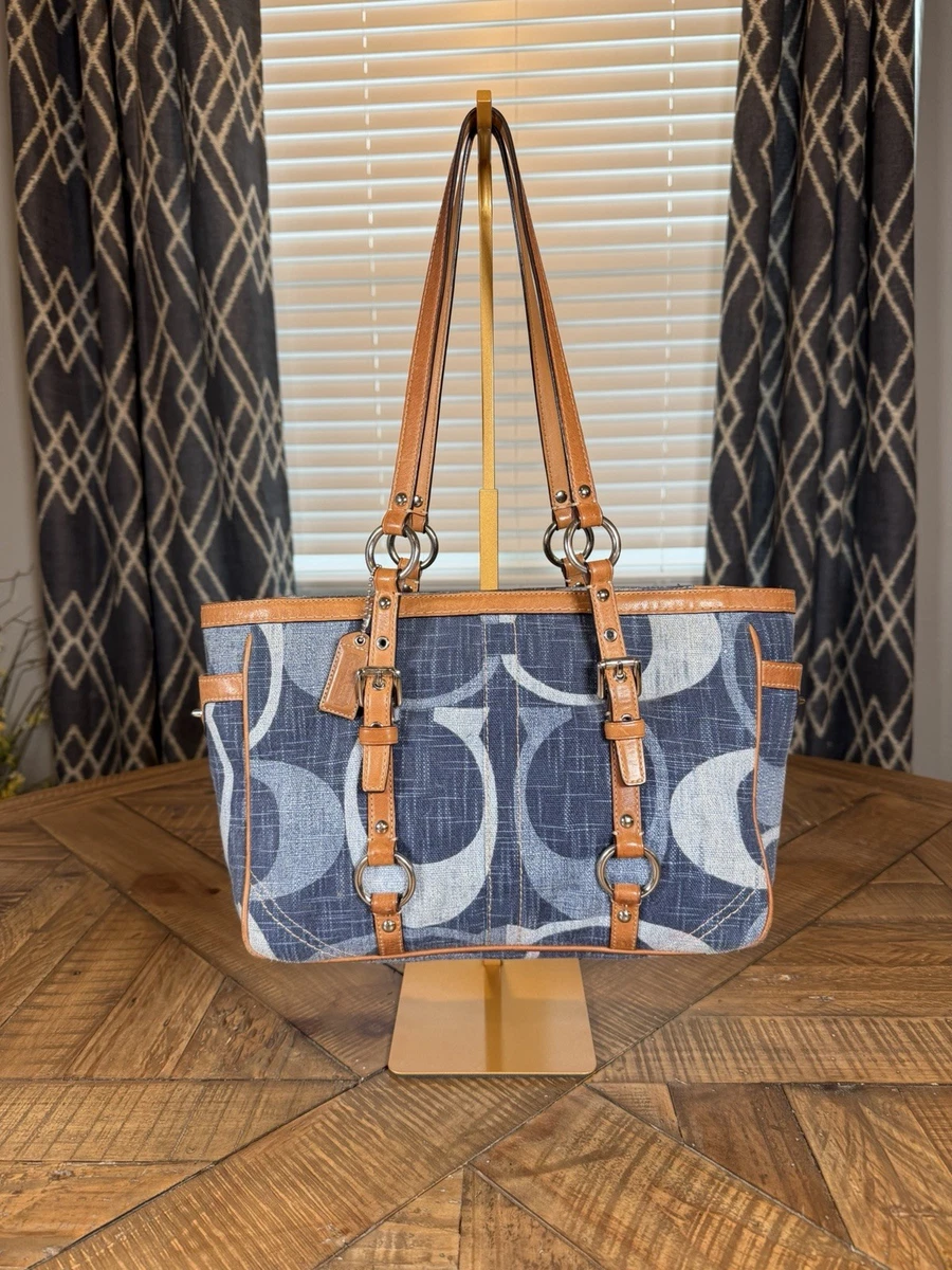 Coach Denim Exterior Tote Bags & Handbags for Women for sale | eBay