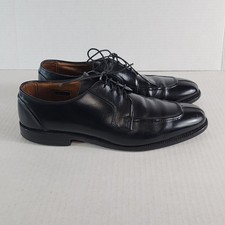 ALLEN EDMONDS Hancock 8404 Oxford Dress Shoes Mens 10 Black Split Toe USA Made