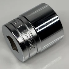 NOS Snap On Tools SW321 1/2 Dr 12Pt SAE 1” Flank Dr Shallow Socket USA VTG 1982