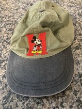 Vintage Mickey Mouse Disney 90's Stretch Cap Hat