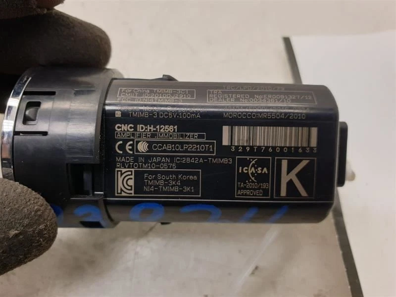 INTERRUPTOR DE ENCENDIDO TOYOTA PRIUS PRIME 16-22 ARRANQUE A PRESIÓN Foto 4 de 4