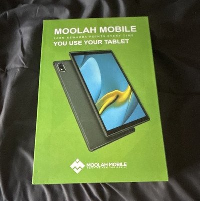Moolah Mobile MTK6761 10.1'' Android 12 Tablet 32GB 2GB RAM 4G LTE Wi-Fi 5000mAh