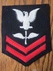 "1944" WWII ERA, US NAVY  AVIATION MACHINIST'S MATE 2nd CLASS RATE , NO GLOW — photo 1