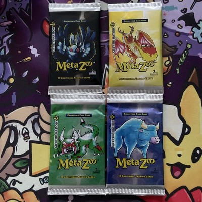 4x Cryptid Nation CN2 Booster OVP Sealed 2. Edition - MetaZoo CCG