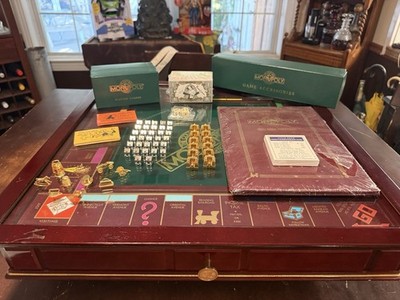 The 1991 Franklin Mint Monopoly Collector's Edition Deluxe