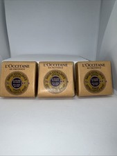 L'Occitane Travel Set of 3 Verbena Extra Gentle Soap Bars 50g 1.7 oz Each NEW