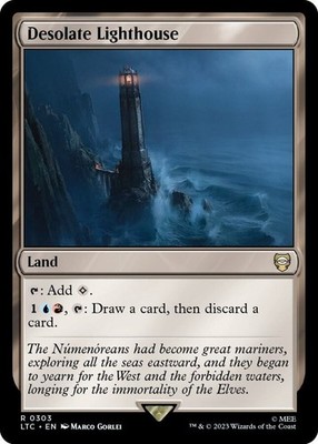 NM Desolate Lighthouse, MTG, Lord of the Rings, Magic the Gathering, 303