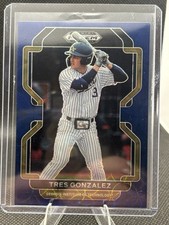 2022 PRIZM Draft Picks Baseball 10/15 FOTL BLUE PULSAR PRIZM TRES GONZALEZ