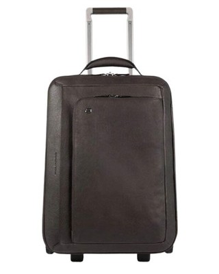 Suitcase Piquadro  Trolley Unisex Leather Gold