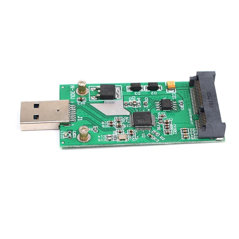 Adapter Msata Für USB3 - Für SSD Mini Pcie Aus Art Msata 52 Pin- USB 3.0 - Bild 2 von 4
