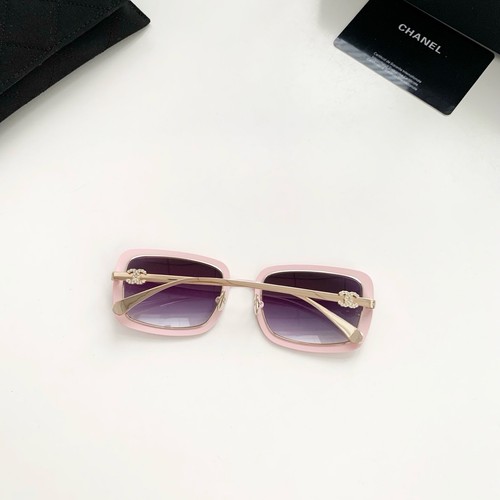 NEW in BOX! AUTHENTIC CHANEL RECTANGLE SUNGLASSES CH71707 Pink - Picture 5 of 11