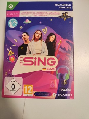 Lets Sing 2025 Xbox inkl. 2 Mikrofone   Karaoke Party Set   Neu Und OVP