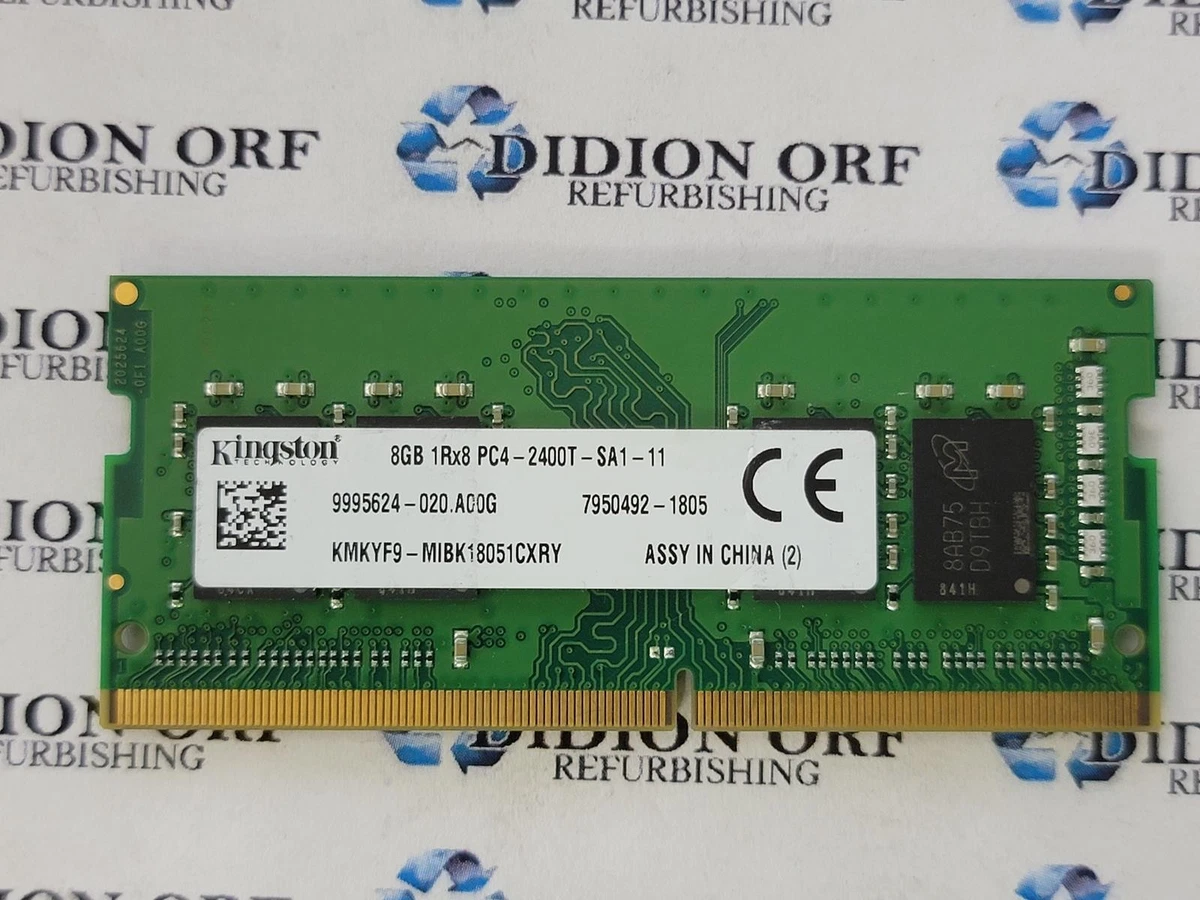 Kingston DDR4 SDRAM 8 GB Capacity per Module Memory (RAM) for sale