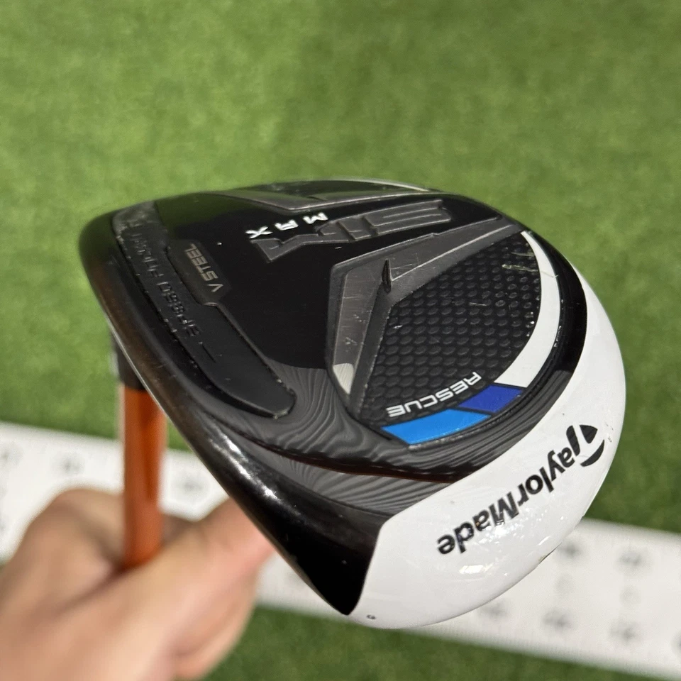 TaylorMade Sim Max 4 Rescate Híbrido 22° Diseño Grafito Tour AD DI-85 Rígido Foto 3 de 4
