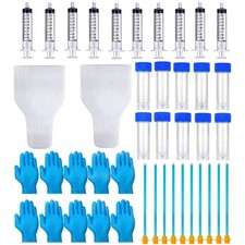 WHZAZGW 50 Pieces of Set AI Artificial Insemination Dog Breeding Kit,...