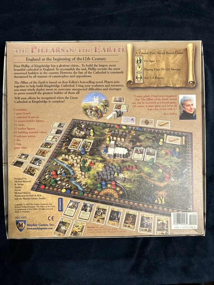 地球支柱:作者 Kosmos / Ken Follett:来自游戏收藏家的庄园 — 第 2/3 张图片