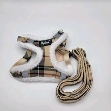 PUPTECK Dog Harness and Leash Set Small Adjustable Padded