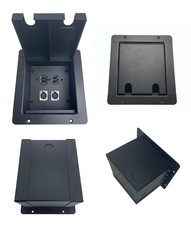 PROCRAFT FPML-1DUP2X-BK Recessed Stage Pocket / Floor Box 1AC  2CH any config 