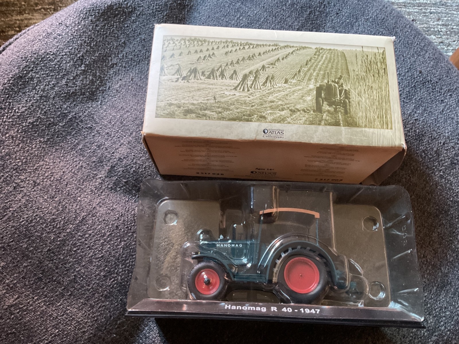 Atlas Editions - Hanomag R40 - 1947 1:32 Scale - Diecast Tractor - Model 7517002