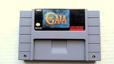 Vintage Illusions of Gaia Super Nintendo 1992 Video Game Cartridge SNES 80's Toy