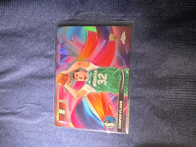 2025-26 Topps Chrome Update Basketball COOPER FLAGG HELIX RC Case Hit H-18 SSP