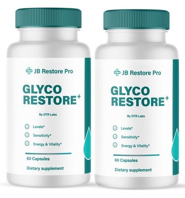 Glyco Restore Blood Health Support Dietary Supplement 120 Capsules JB Restore