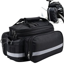 Bike Rear Rack Side Bag Waterproof Large Bicycle Pannier E-Bike Trunk Bag