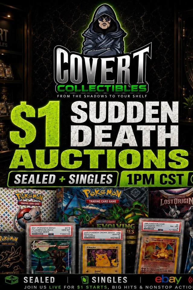 $1 START SUDDEN DEATH SEALED, PACKS, AND MORE!!!