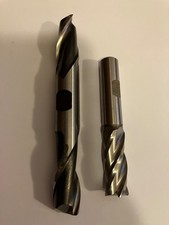 Minimally Used End Mills. (1 each ./ and .615 & .550.         See notes below!!!