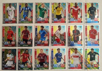 Match Attax Extra 18/19 Alle 18 Shooting - Star Set komplett Full 2018/2019