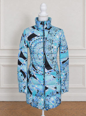 Emilio Pucci Daunenjacke 100% Seide und Gänsedaunen - Größe S »