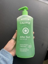 Image of Calypso Aloe Vera Gel After Sun Moisturiser Gel Witch Hazel Sunburn 500ml