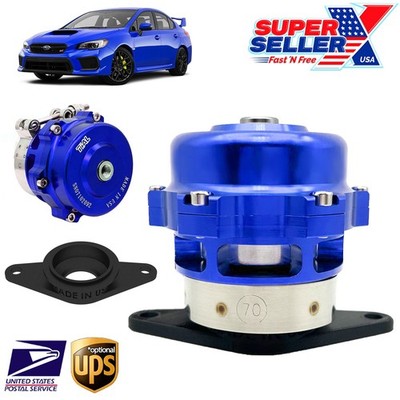 BV50 50mm Blow off Valve BOV + Tial Flange Adapter for Subaru 02-07 WRX 04+ STI