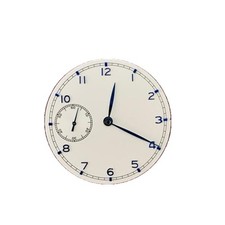 Ultra Thin 37mm Watch Dial With Hands for ETA 6497 ST3600 Movement Replacement a