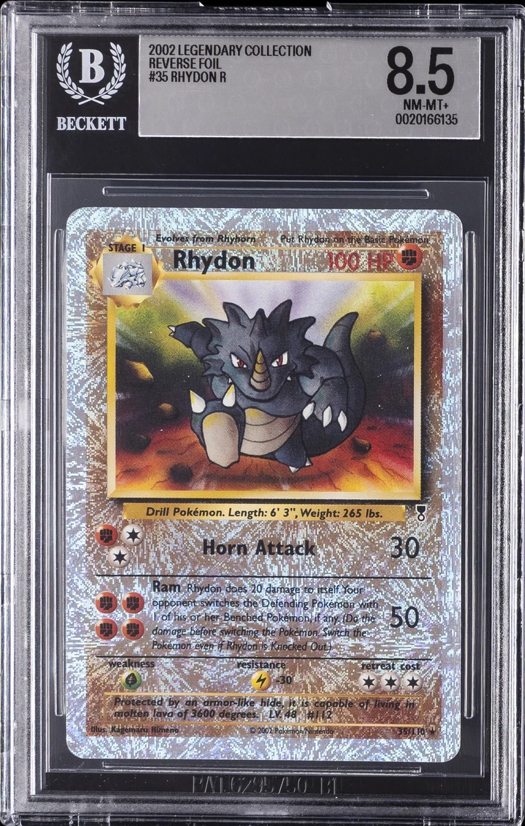 Pokémon TCG Legendary Collection 8.5 Graded Individual Collectible