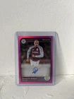 2024-25 Topps Merlin UCC Donyell Malen Auto Teal Pink /199 Aston Villa