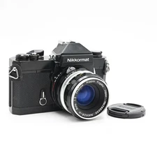 Nikon Nikkormat FT2 SLR Film Camera Kit w/ Non- AI 50mm f2 Lens #699