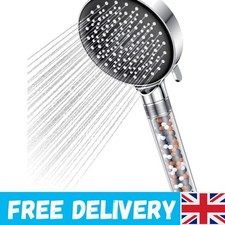 Eco-Friendly High Pressure Shower Head with Filter - Water Saving and Effective