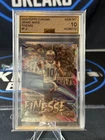 2024 TOPPS CHROME FINESSE LAZER REFRACTOR #F2 DRAKE MAYE ROOKIE RC AGS 10