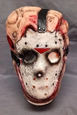 FRIDAY THE 13TH JASON VORHEES CHEMICAL TOXIC WASTE FACE MASK LATEX