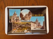 Cendrier ancien Ville de SAINT BRANCHS (Fabric. COMBIER - Citroën DS)