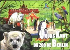 Guinea Mint S/S ZOO in Berlin Funa Penguins Polar Bears 2011   avdpz