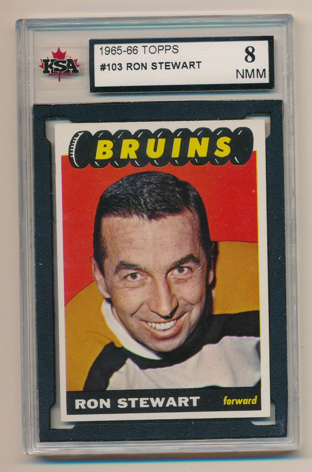 1965 - 66 TOPPS - #103 Ron Stewart - KSA 8 NMM