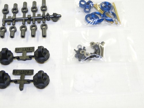 NEW ASSOCIATED B7 B7D Shocks Set GRAY & WHITE B6.4 B6.3 B6.2 B6.1 AE22D - Picture 5 of 5