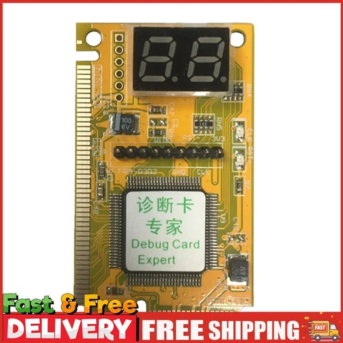 3 in 1 Diagnostic Post Card PCI Express Tester Adapter for Notebook Express Card