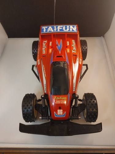 Vintage 80's Nikko Japan 1/14 Frame Buggy Taifun R/C NOS Taiyo Tyco no box cover - Picture 5 of 10